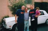  George Levien, Peter Fields & My Daughter Micaela at LA mini 2002